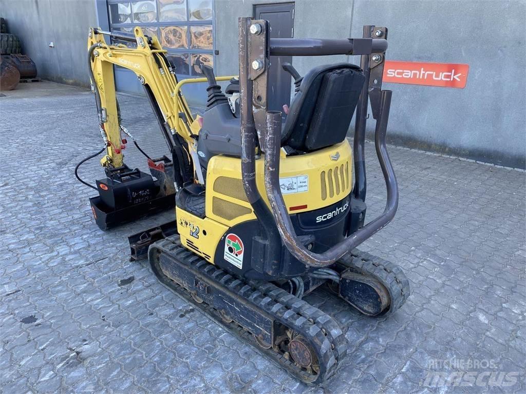 Yanmar VIO12 Escavadoras de rodas
