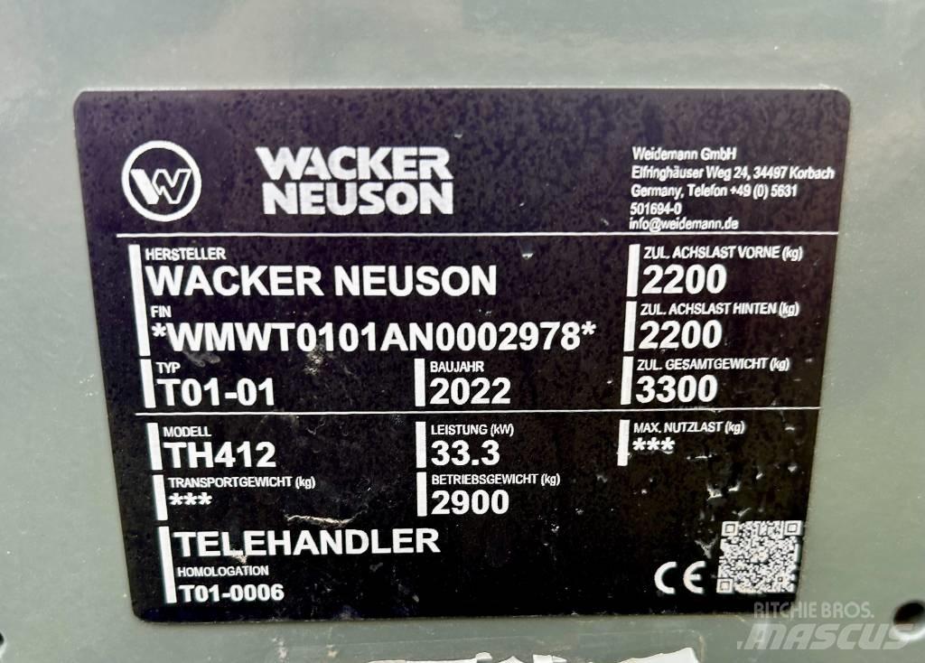 Wacker Neuson TH 412 Manipuladores telescópicos