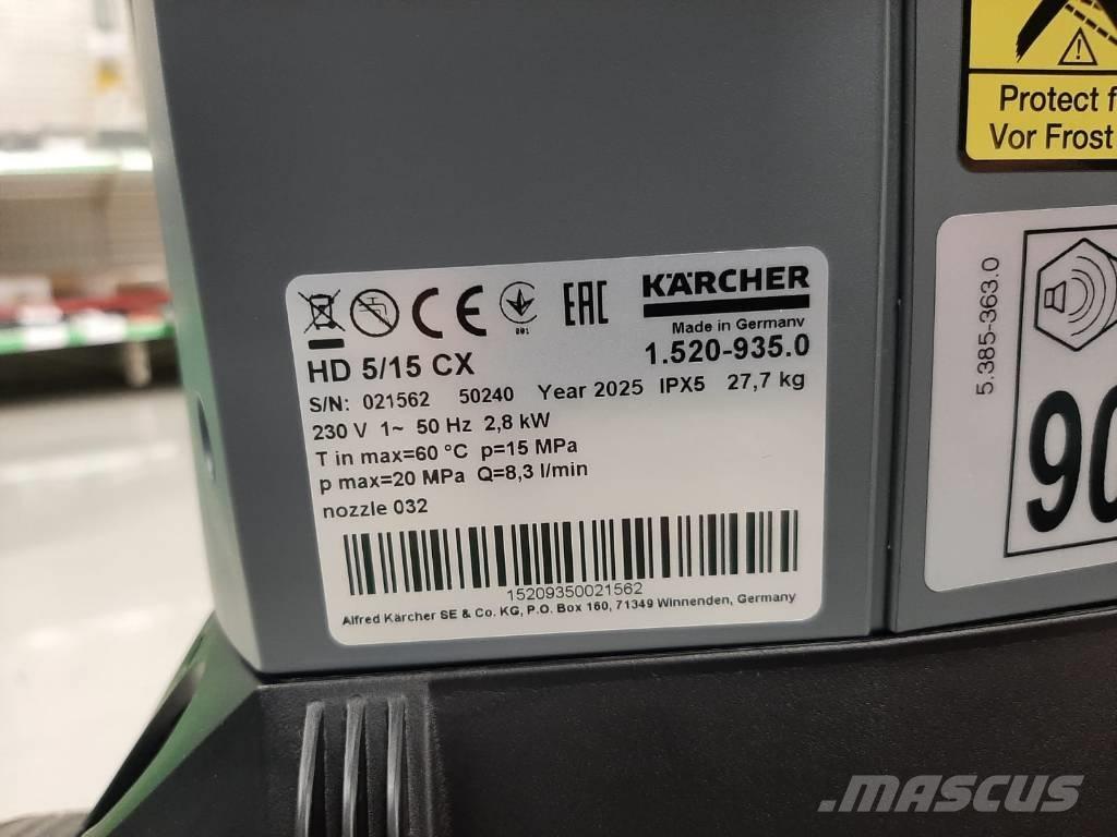 Kärcher HD 5/15 CX Máquinas ligeiras de lavagem a pressão