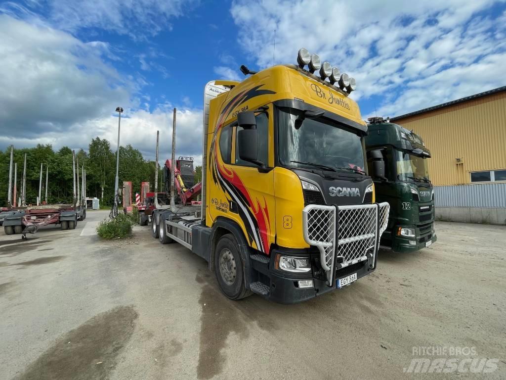 Scania R650 Camiões de transporte de troncos
