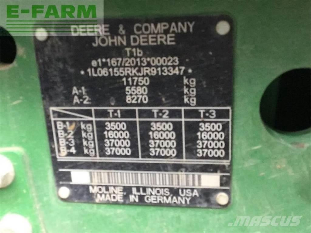 John Deere 6155r Tratores Agrícolas usados
