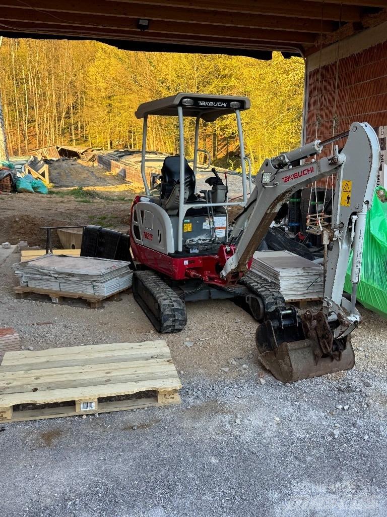 Takeuchi TB 216 Mini Escavadoras <7t