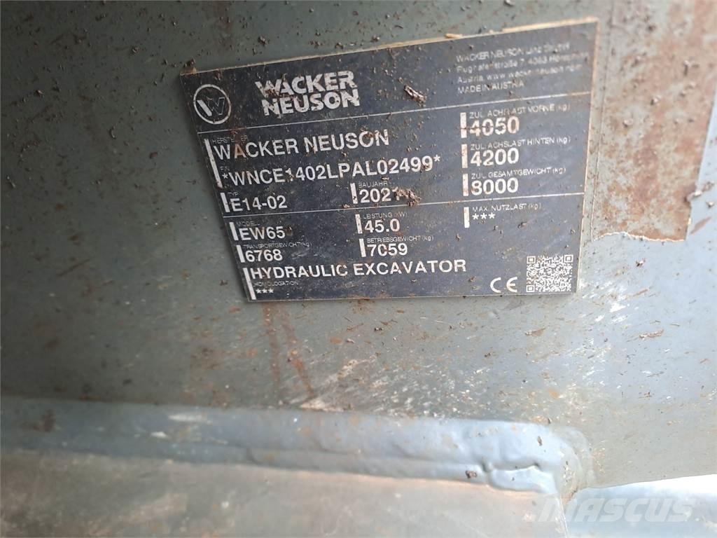 Wacker Neuson EW65 Escavadoras de rodas