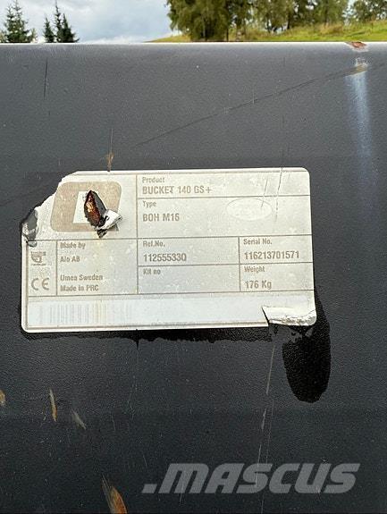  Ålø Quicke GS+ 140 Reboques agricolas de uso geral