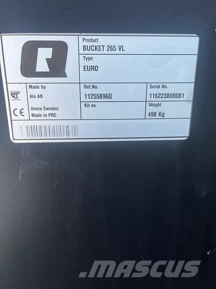  Ålø VL 265 Euro Reboques agricolas de uso geral