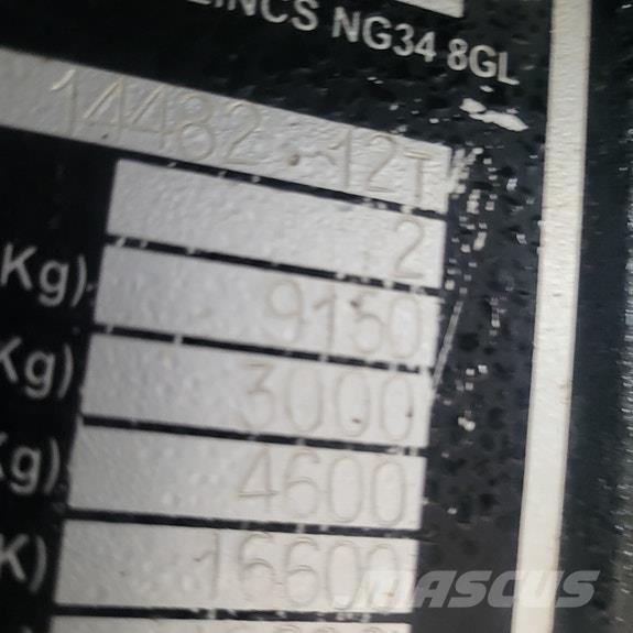 Bailey 12 T dumper Reboques agricolas de uso geral