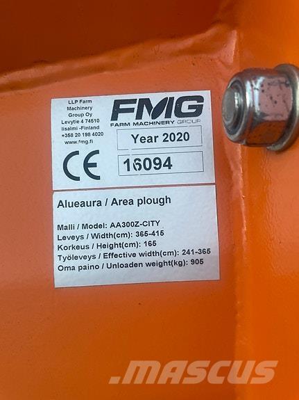FMG AA300Z-City Lâminas de neve e arados