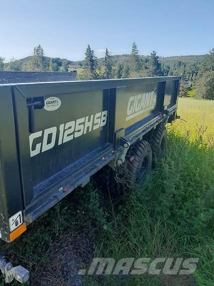 Gigant GD 125 HSB Reboques agricolas de uso geral