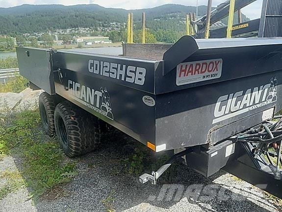 Gigant GD 125 HSB Reboques agricolas de uso geral