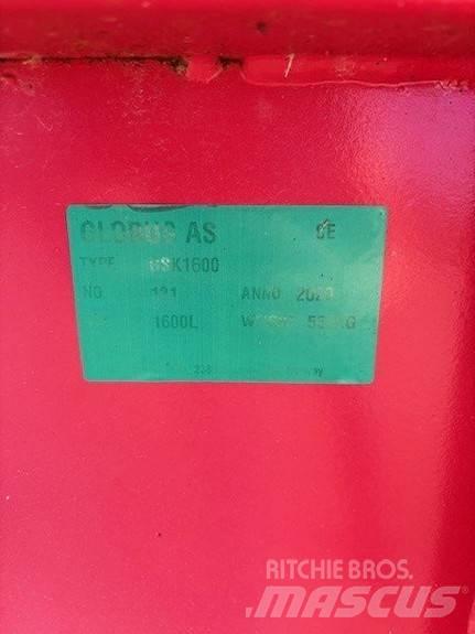 Globus 1600 Espalhadores de areia e sal