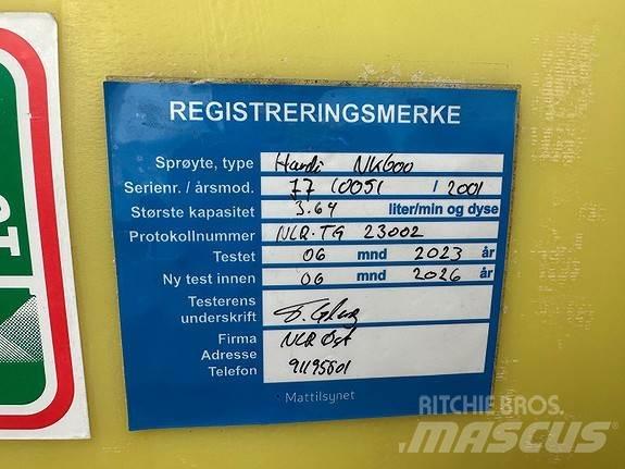 Hardi NK 600 Pulverizadores Automotrizes