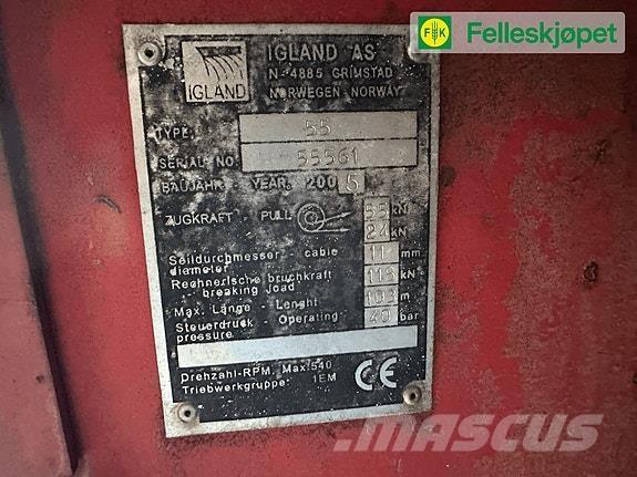 Igland 55 Vinsj Maquinaria Florestal - Outros
