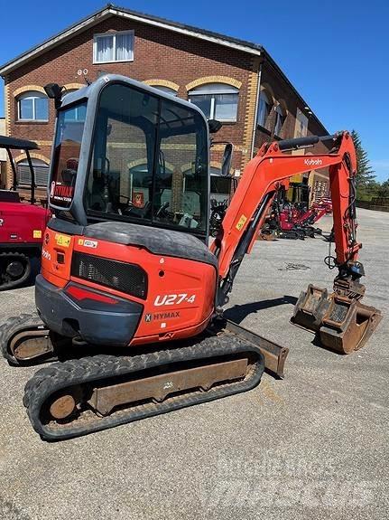 Kubota U27 Mini Escavadoras <7t