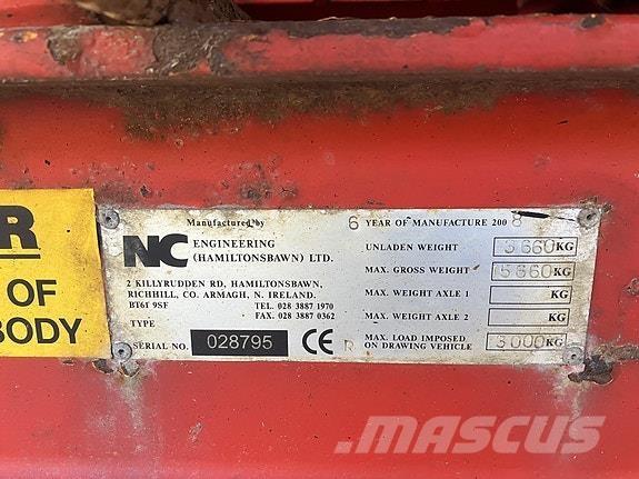 NC DE-1240 Reboques agricolas de uso geral