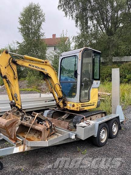 New Holland E18SR Mini Escavadoras <7t