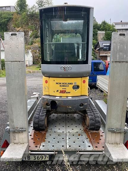 New Holland E18SR Mini Escavadoras <7t