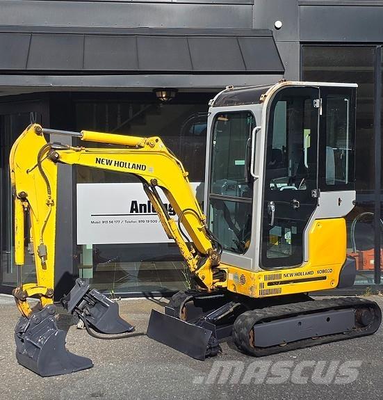 New Holland E18SR Mini Escavadoras <7t