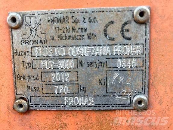 Pronar PUV-3000 Lâminas de neve e arados