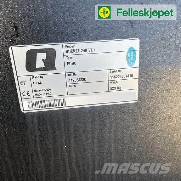 Quicke 240VL+ Outros limpa-neves e máquinas de limpeza viária