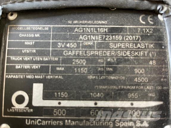 TMC FTB16 52824. Empilhadores Diesel
