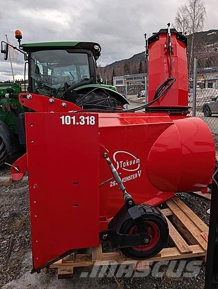 Tokvam 262 monster. Lançadores de neve