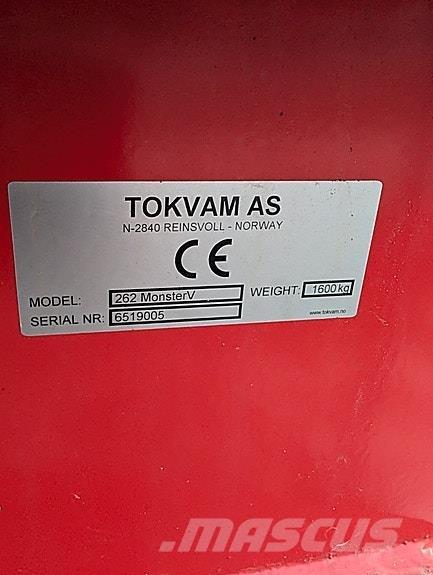 Tokvam 262 monster. Lançadores de neve