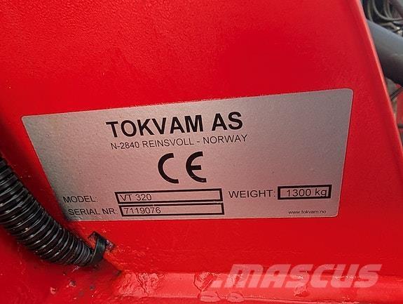 Tokvam VT 320 Lâminas de neve e arados
