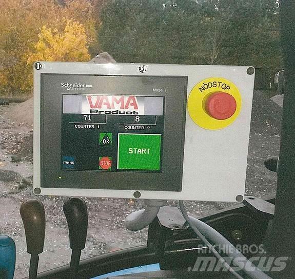 Vama stikkesetter Pás carregadoras de rodas