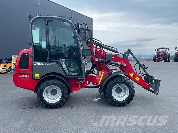 Weidemann 1280 Carregadoras de direcção deslizante