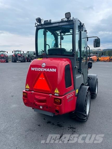 Weidemann 1280 Carregadoras de direcção deslizante