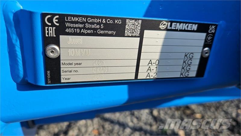 Lemken JUWEL 10M Charruas reversíveis