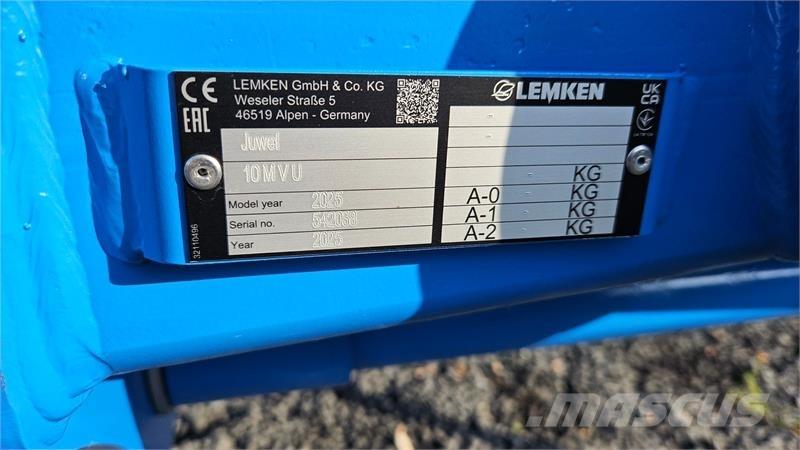 Lemken JUWEL 10M Charruas reversíveis