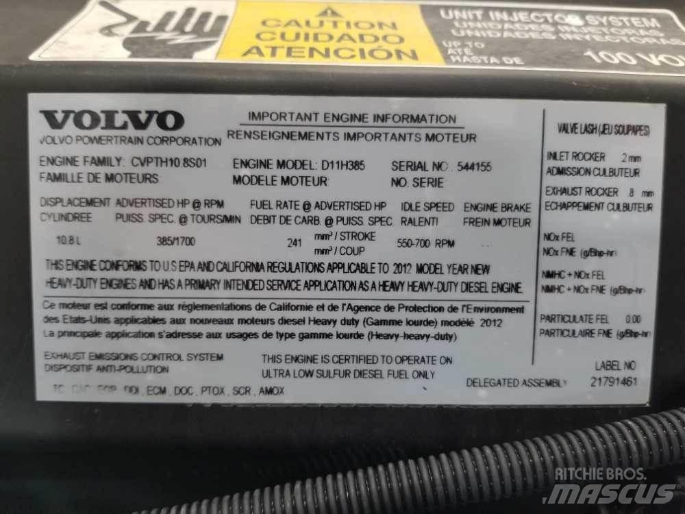 Volvo D11H Motores