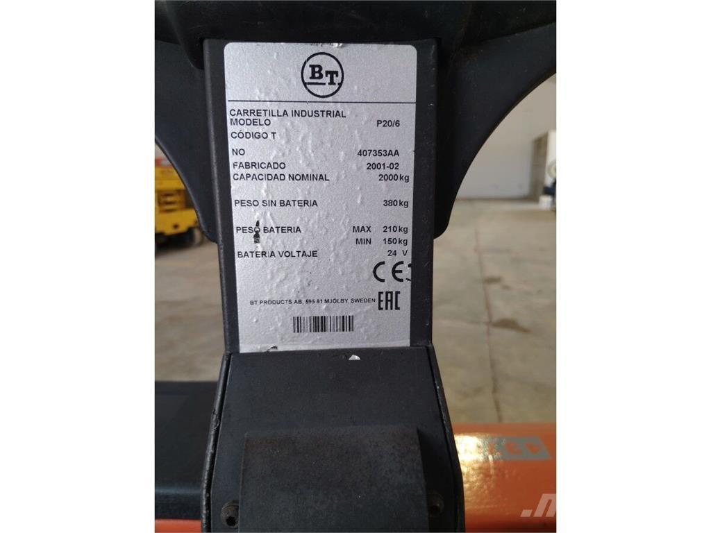 BT P20 Porta palettes