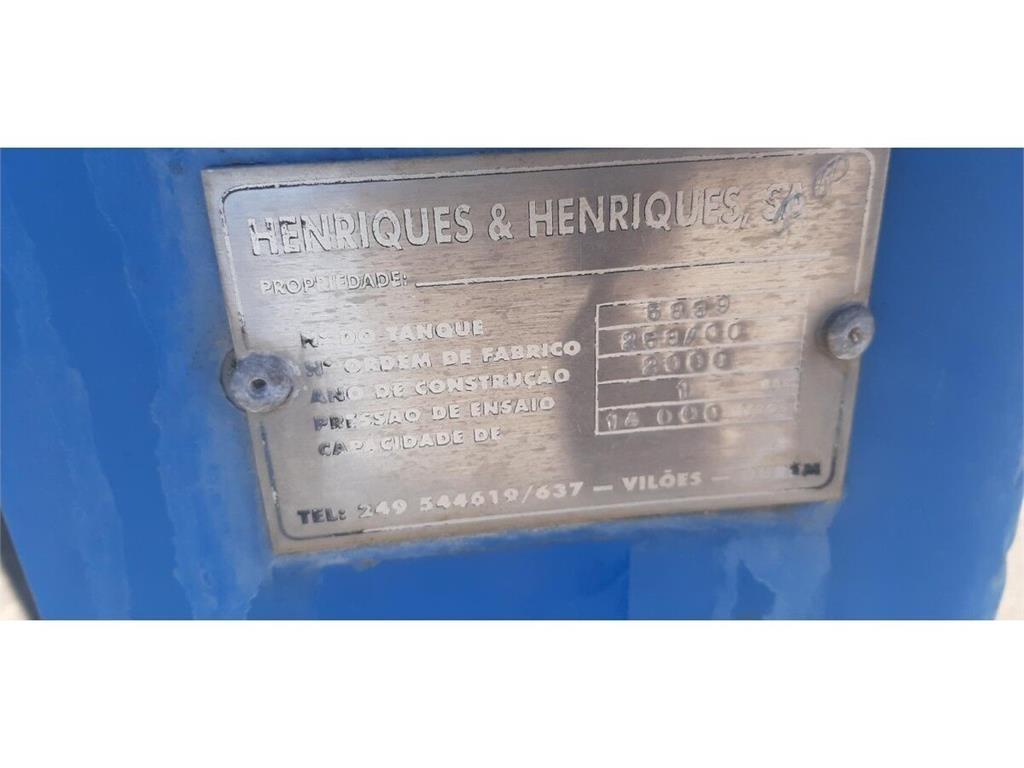 HENRIQUES Reservatórios de combustível e aditivos 