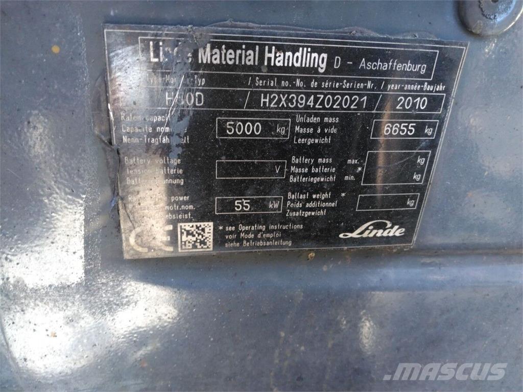 Linde H50D Movimentação cargas - Outros
