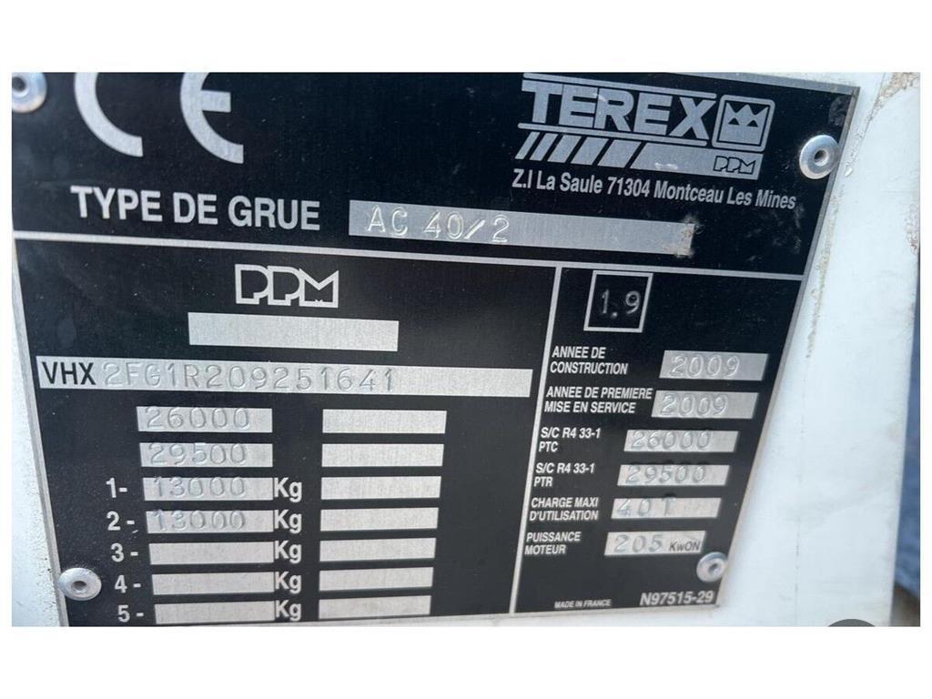 Terex AC40 Gruas Todo terreno