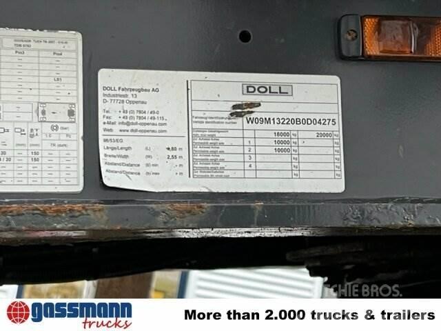 Doll M134 Nachläufer Reboques de transporte de troncos