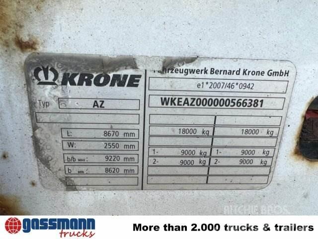 Krone AZP 18 Reboques de cortinas laterais