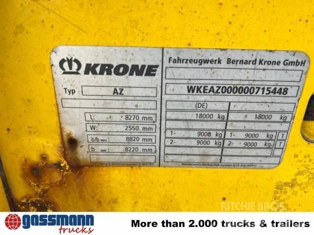 Krone AZP 18 Reboques de cortinas laterais