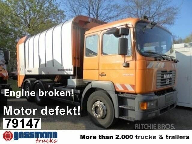 MAN 26.314 6x2 Camiões de chassis e cabine