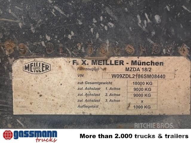 Meiller MZDA 18/2, Reboques basculantes
