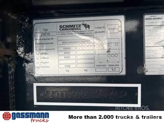 Schmitz ZWF 18 Reboques de transporte de troncos