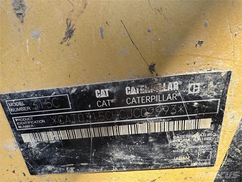 CAT 315C Escavadoras de rastos