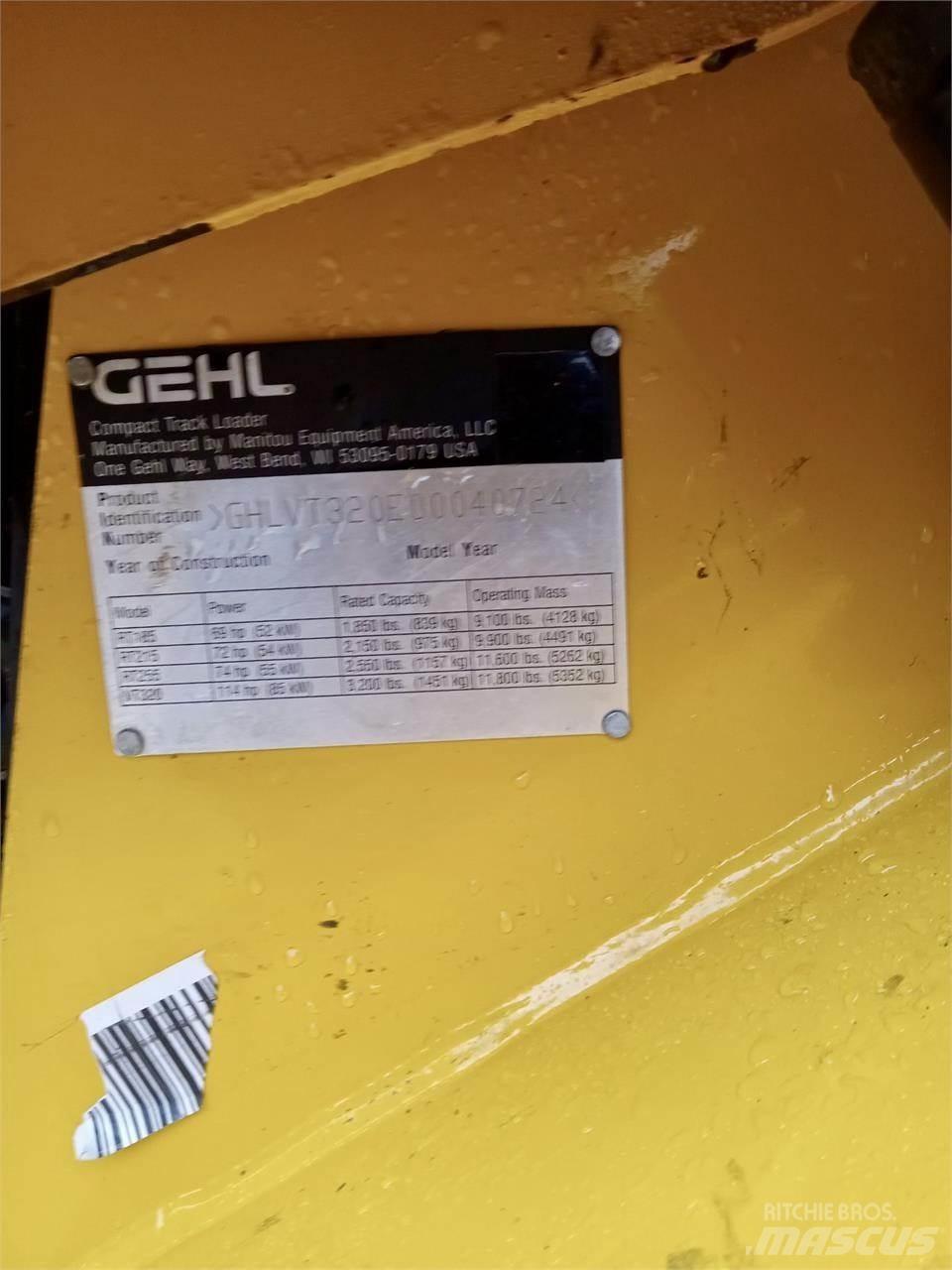 Gehl VT320 Carregadoras de direcção deslizante