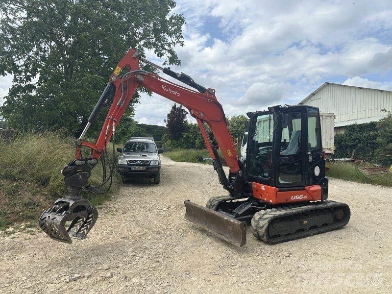 Kubota U56-5 Mini Escavadoras <7t