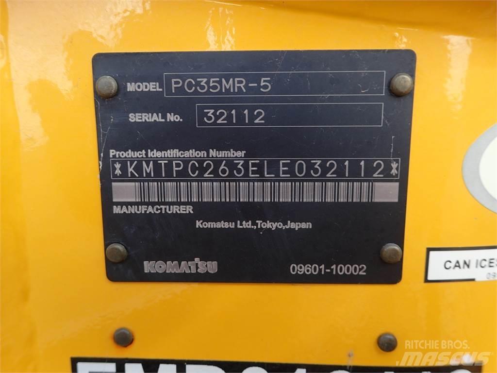 Komatsu PC35MR-5 +1 Escavadoras de rastos