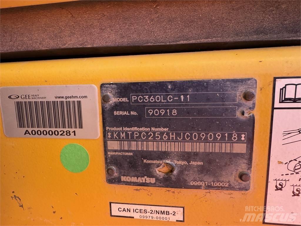 Komatsu PC360LC-11 +1 Escavadoras de rastos