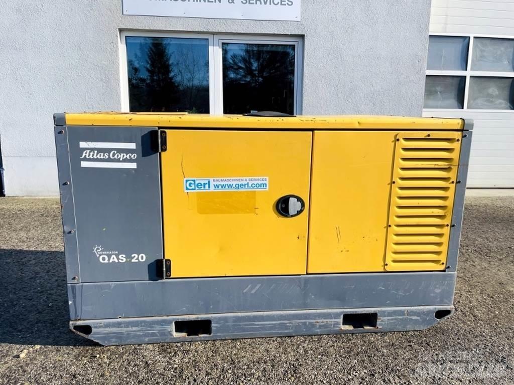 Atlas Copco QAS20 PDS Geradores Diesel