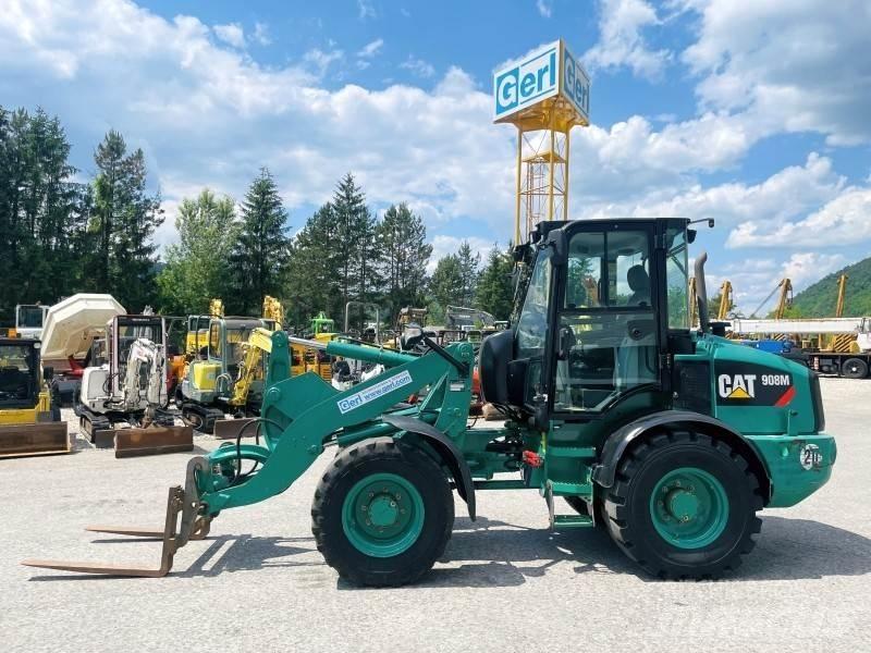 CAT 908M Pás carregadoras de rodas